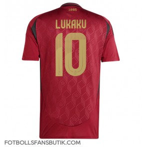 Belgien Romelu Lukaku #10 Replika Hemmatröja EM 2024 Kortärmad